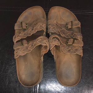 Brown Leather Sandal